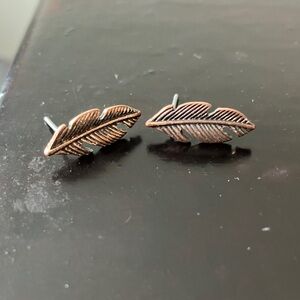 Leaf Shaped Earrings